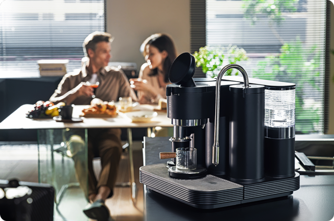 Ekspres do kawy Meraki Sokani Espresso Cappuccino Chefman Pro Plus 6 w 1 na dotyk
