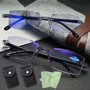 Inteligentne okulary przeciwradiacyjne - Vision™ + skórzane etui
